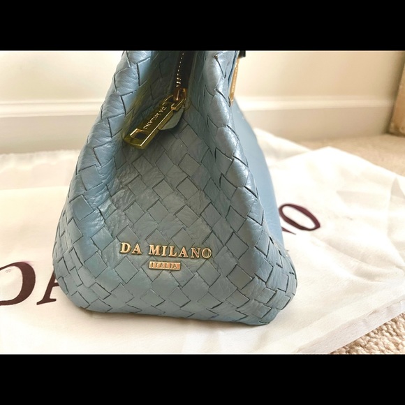 Da Milano Light Blue Purse - Picture 8 of 11